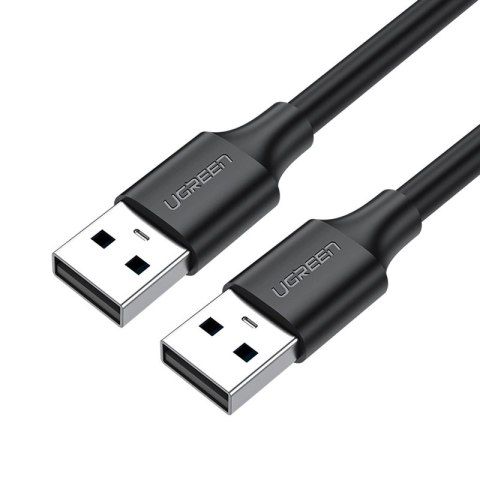 Ugreen kabel USB - USB 2.0 480Mb/s 0.25m czarny (US102) Ugreen kabel USB - USB 2.0 480Mb/s 0.25m czarny (US102)