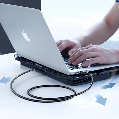 Ugreen kabel USB - USB 2.0 480Mb/s 0.25m czarny (US102) Ugreen kabel USB - USB 2.0 480Mb/s 0.25m czarny (US102)