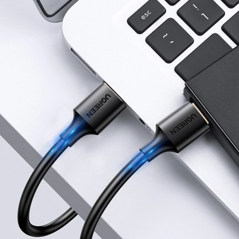 Ugreen kabel USB - USB 2.0 480Mb/s 0.25m czarny (US102) Ugreen kabel USB - USB 2.0 480Mb/s 0.25m czarny (US102)