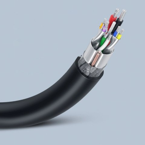 Ugreen kabel USB - USB 2.0 480Mb/s 0.25m czarny (US102) Ugreen kabel USB - USB 2.0 480Mb/s 0.25m czarny (US102)