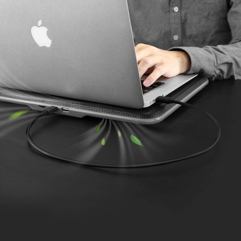 Ugreen kabel USB - USB 2.0 480Mb/s 1.5m czarny (US102) Ugreen kabel USB - USB 2.0 480Mb/s 1.5m czarny (US102)