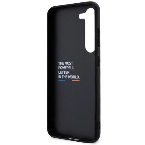 Etui BMW Leather Carbon na Samsung Galaxy S23+ - czarne Etui BMW Leather Carbon na Samsung Galaxy S23+ - czarne