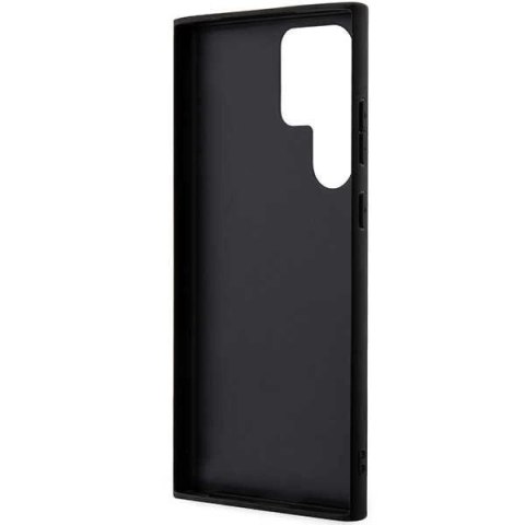 Etui Ferrari Hot Stamp Lines na Samsung Galaxy S23 Ultra - czarne
