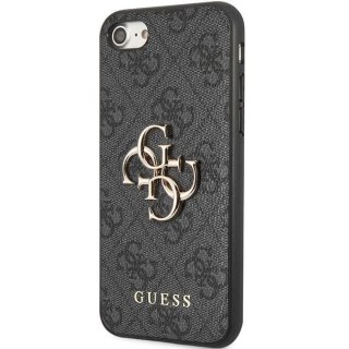 Etui Guess 4G Big Metal Logo na iPhone 7 / 8 / SE 2020 / SE 2022 - szare