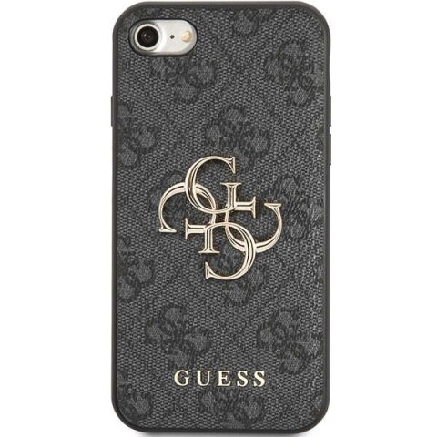 Etui Guess 4G Big Metal Logo na iPhone 7 / 8 / SE 2020 / SE 2022 - szare