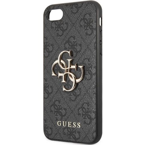 Etui Guess 4G Big Metal Logo na iPhone 7 / 8 / SE 2020 / SE 2022 - szare