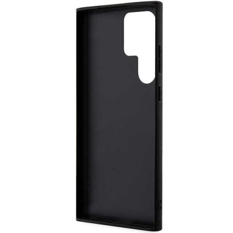 Etui Karl Lagerfeld Saffiano Mono Metal Logo na Samsung Galaxy S23 Ultra - czarne Etui Karl Lagerfeld Saffiano Mono Metal Logo na Samsung Galaxy S23 Ultra - czarne