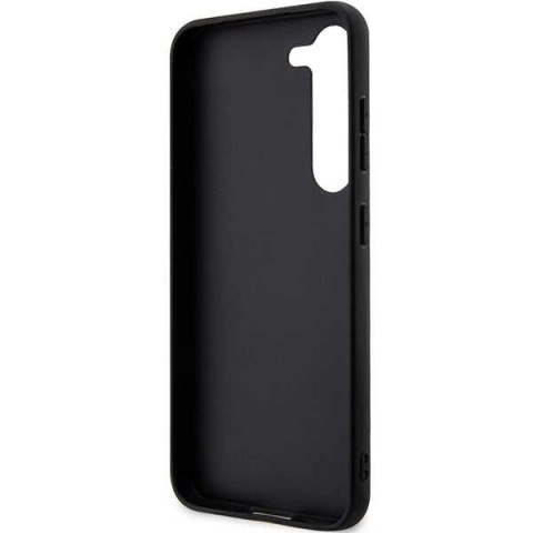 Etui Karl Lagerfeld Saffiano Mono Metal Logo na Samsung Galaxy S23+ - czarne Etui Karl Lagerfeld Saffiano Mono Metal Logo na Samsung Galaxy S23+ - czarne
