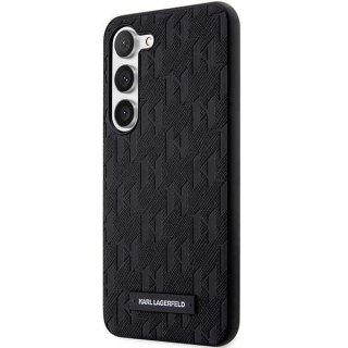 Etui Karl Lagerfeld Saffiano Mono Metal Logo na Samsung Galaxy S23 - czarne