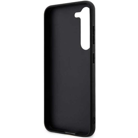 Etui Karl Lagerfeld Saffiano Mono Metal Logo na Samsung Galaxy S23 - czarne Etui Karl Lagerfeld Saffiano Mono Metal Logo na Samsung Galaxy S23 - czarne