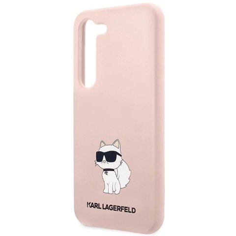 Etui Karl Lagerfeld Silicone Choupette na Samsung Galaxy S23+ - różowe Etui Karl Lagerfeld Silicone Choupette na Samsung Galaxy S23+ - różowe