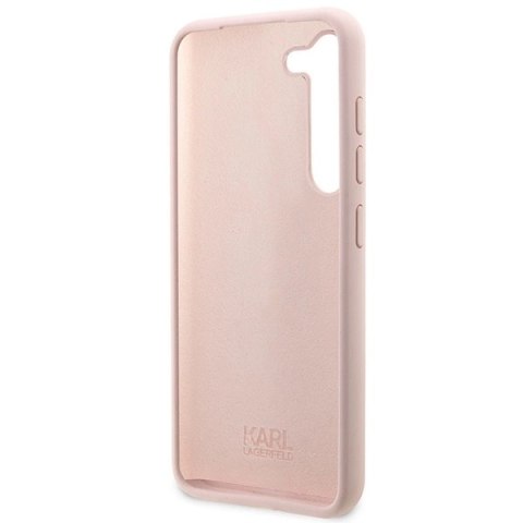 Etui Karl Lagerfeld Silicone Choupette na Samsung Galaxy S23 - różowe Etui Karl Lagerfeld Silicone Choupette na Samsung Galaxy S23 - różowe