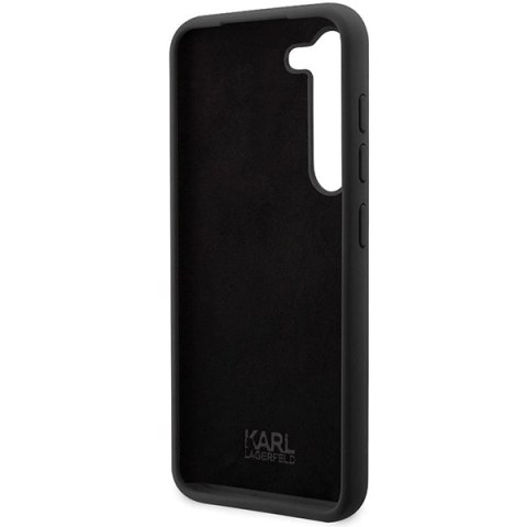 Etui Karl Lagerfeld Silicone Ikonik na Samsung Galaxy S23+ - czarne Etui Karl Lagerfeld Silicone Ikonik na Samsung Galaxy S23+ - czarne