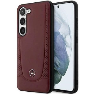 Etui Mercedes Leather Urban Bengale na Samsung Galaxy S23+ - czerwone