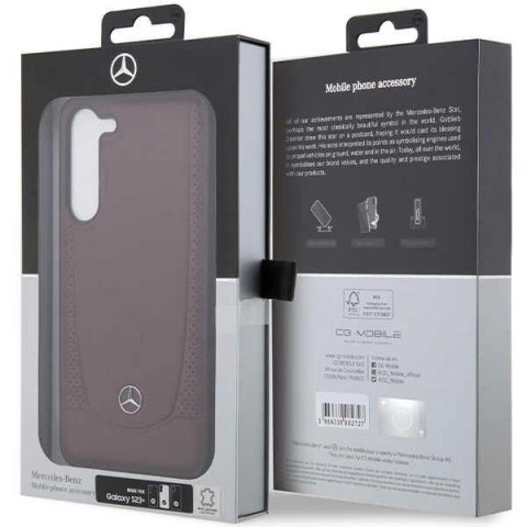 Etui Mercedes Leather Urban Bengale na Samsung Galaxy S23+ - czerwone Etui Mercedes Leather Urban Bengale na Samsung Galaxy S23+ - czerwone
