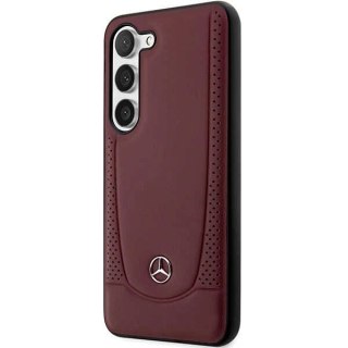 Etui Mercedes Leather Urban Bengale na Samsung Galaxy S23 - czerwone