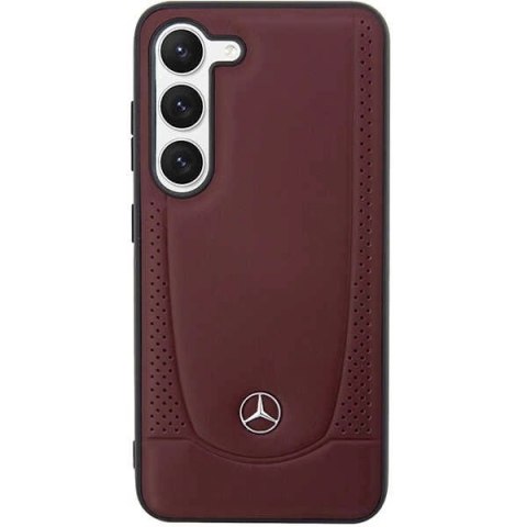 Etui Mercedes Leather Urban Bengale na Samsung Galaxy S23 - czerwone Etui Mercedes Leather Urban Bengale na Samsung Galaxy S23 - czerwone