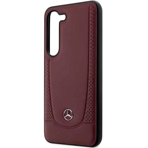 Etui Mercedes Leather Urban Bengale na Samsung Galaxy S23 - czerwone Etui Mercedes Leather Urban Bengale na Samsung Galaxy S23 - czerwone