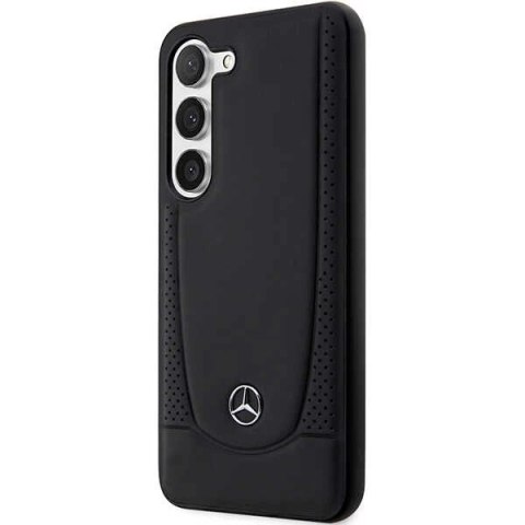 Etui Mercedes Leather Urban na Samsung Galaxy S23+ - czarne Etui Mercedes Leather Urban na Samsung Galaxy S23+ - czarne