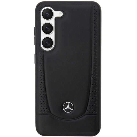 Etui Mercedes Leather Urban na Samsung Galaxy S23+ - czarne Etui Mercedes Leather Urban na Samsung Galaxy S23+ - czarne