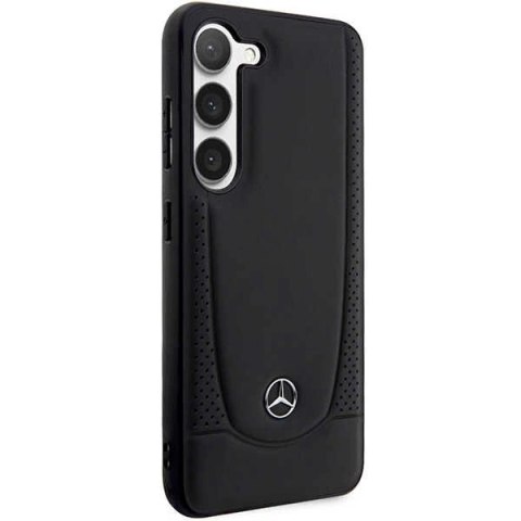 Etui Mercedes Leather Urban na Samsung Galaxy S23+ - czarne Etui Mercedes Leather Urban na Samsung Galaxy S23+ - czarne