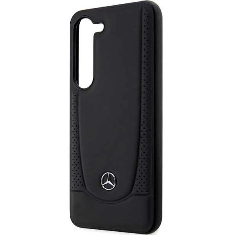 Etui Mercedes Leather Urban na Samsung Galaxy S23+ - czarne Etui Mercedes Leather Urban na Samsung Galaxy S23+ - czarne