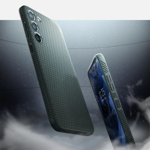 Etui Spigen Liquid Air na Samsung Galaxy S23 - ciemnozielone Etui Spigen Liquid Air na Samsung Galaxy S23 - ciemnozielone