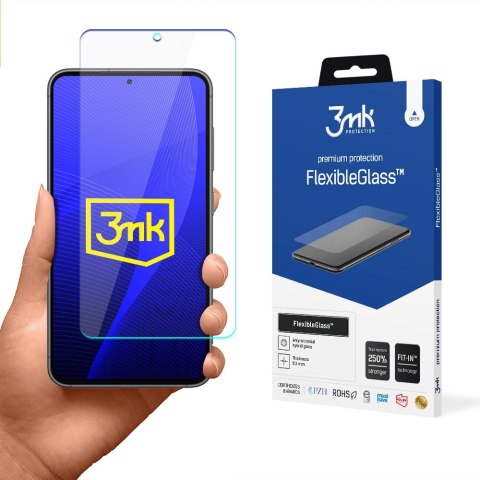 Szkło hybrydowe 3mk FlexibleGlass™ na Samsung Galaxy S23 5G Szkło hybrydowe 3mk FlexibleGlass™ na Samsung Galaxy S23 5G
