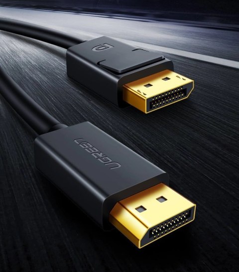 Ugreen kabel przewód DisplayPort 1.2 4K 2 m czarny (DP102 10211) Ugreen kabel przewód DisplayPort 1.2 4K 2 m czarny (DP102 10211)