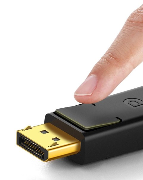Ugreen kabel przewód DisplayPort 1.2 4K 2 m czarny (DP102 10211) Ugreen kabel przewód DisplayPort 1.2 4K 2 m czarny (DP102 10211)