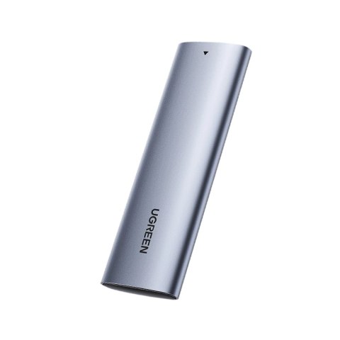 Ugreen kieszeń na dysk obudowa dysku twardego M.2 B-Key SATA 3.0 5Gbps szary + kabel USB Typ C (CM400) Ugreen kieszeń na dysk obudowa dysku twardego M.2 B-Key SATA 3.0 5Gbps szary + kabel USB Typ C (CM400)