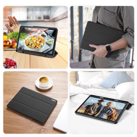 Dux Ducis Domo etui Samsung Galaxy Tab S6 Lite pokrowiec smart cover podstawka czarne Dux Ducis Domo etui Samsung Galaxy Tab S6 Lite pokrowiec smart cover podstawka czarne