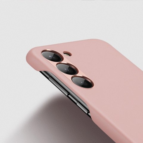 Dux Ducis Grit etui Samsung Galaxy S23 elegancki pokrowiec ze sztucznej skóry różowe Dux Ducis Grit etui Samsung Galaxy S23 elegancki pokrowiec ze sztucznej skóry różowe