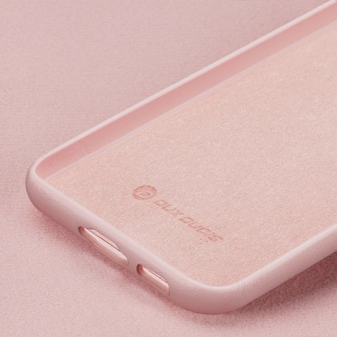 Dux Ducis Grit etui Samsung Galaxy S23 elegancki pokrowiec ze sztucznej skóry różowe Dux Ducis Grit etui Samsung Galaxy S23 elegancki pokrowiec ze sztucznej skóry różowe