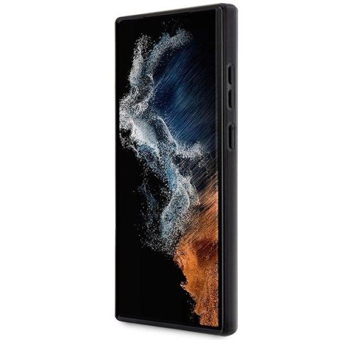 Etui Guess Golden Marble Collection S23 Ultra - czarne