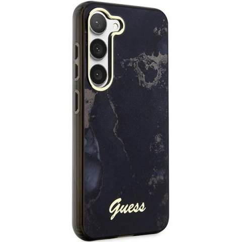 Etui Guess Golden Marble Collection S23 - czarne