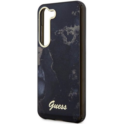 Etui Guess Golden Marble Collection S23 - czarne