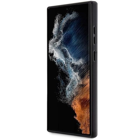 Etui Guess Marble Collection na Samsung Galaxy S23 Ultra - czarne