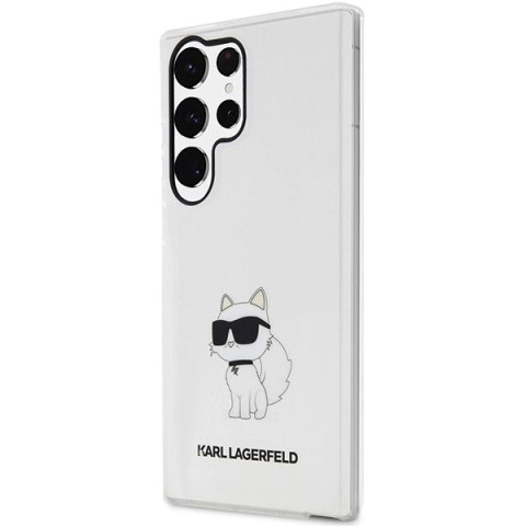 Etui Karl Lagerfeld Ikonik Choupette na Samsung Galaxy S23 Ultra - przezroczyste Etui Karl Lagerfeld Ikonik Choupette na Samsung Galaxy S23 Ultra - przezroczyste