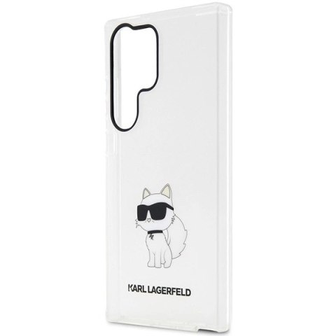 Etui Karl Lagerfeld Ikonik Choupette na Samsung Galaxy S23 Ultra - przezroczyste Etui Karl Lagerfeld Ikonik Choupette na Samsung Galaxy S23 Ultra - przezroczyste