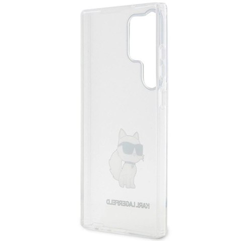 Etui Karl Lagerfeld Ikonik Choupette na Samsung Galaxy S23 Ultra - przezroczyste Etui Karl Lagerfeld Ikonik Choupette na Samsung Galaxy S23 Ultra - przezroczyste