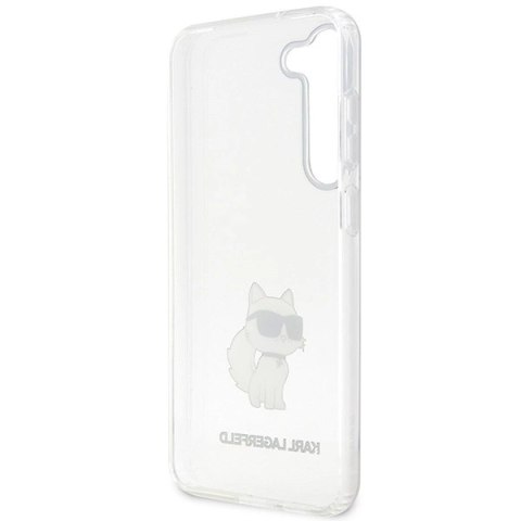 Etui Karl Lagerfeld Ikonik Choupette na Samsung Galaxy S23 - przezroczyste Etui Karl Lagerfeld Ikonik Choupette na Samsung Galaxy S23 - przezroczyste