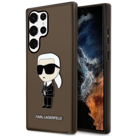 Etui Karl Lagerfeld Ikonik Karl na Samsung Galaxy S23 Ultra - czarne Etui Karl Lagerfeld Ikonik Karl na Samsung Galaxy S23 Ultra - czarne