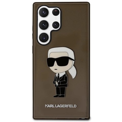 Etui Karl Lagerfeld Ikonik Karl na Samsung Galaxy S23 Ultra - czarne Etui Karl Lagerfeld Ikonik Karl na Samsung Galaxy S23 Ultra - czarne