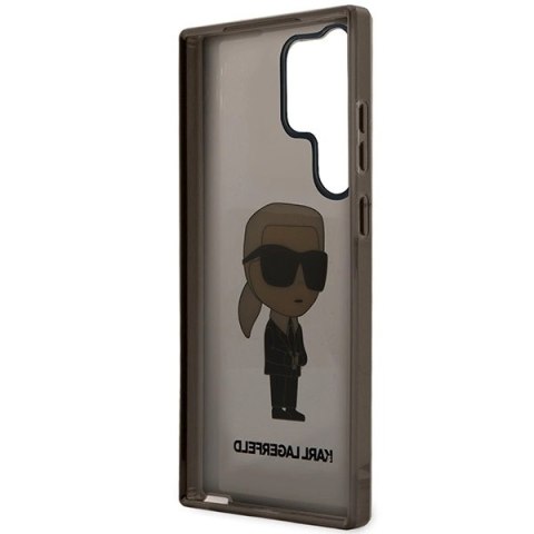 Etui Karl Lagerfeld Ikonik Karl na Samsung Galaxy S23 Ultra - czarne Etui Karl Lagerfeld Ikonik Karl na Samsung Galaxy S23 Ultra - czarne