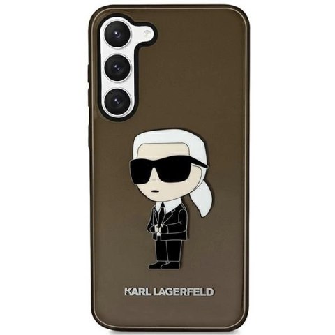 Etui Karl Lagerfeld Ikonik Karl na Samsung Galaxy S23+ - czarne Etui Karl Lagerfeld Ikonik Karl na Samsung Galaxy S23+ - czarne