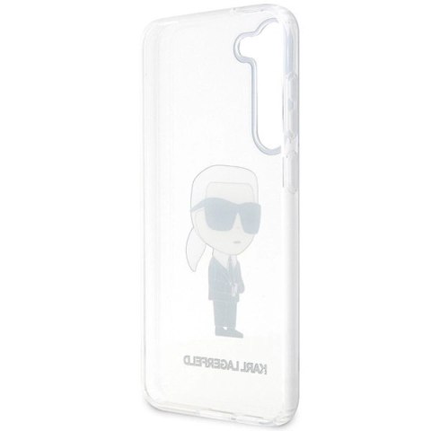 Etui Karl Lagerfeld Ikonik Karl na Samsung Galaxy S23+ - przezroczyste Etui Karl Lagerfeld Ikonik Karl na Samsung Galaxy S23+ - przezroczyste