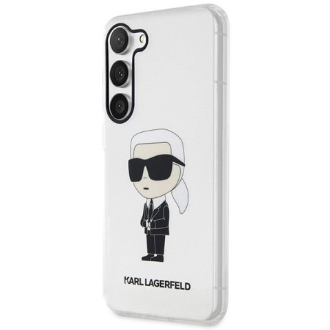 Etui Karl Lagerfeld Ikonik Karl na Samsung Galaxy S23 - przezroczyste Etui Karl Lagerfeld Ikonik Karl na Samsung Galaxy S23 - przezroczyste