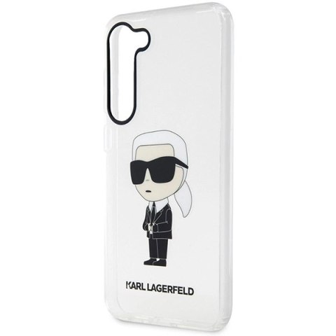 Etui Karl Lagerfeld Ikonik Karl na Samsung Galaxy S23 - przezroczyste Etui Karl Lagerfeld Ikonik Karl na Samsung Galaxy S23 - przezroczyste