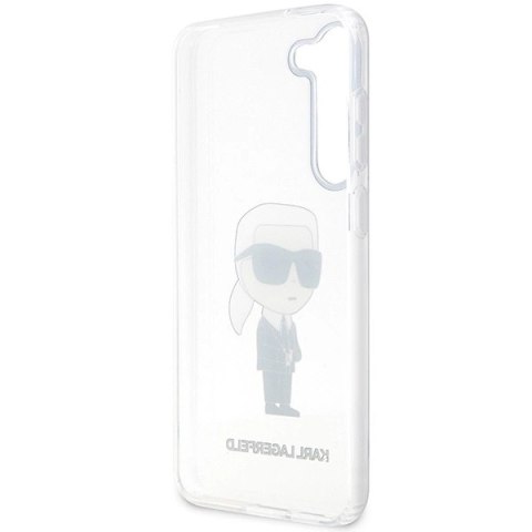 Etui Karl Lagerfeld Ikonik Karl na Samsung Galaxy S23 - przezroczyste Etui Karl Lagerfeld Ikonik Karl na Samsung Galaxy S23 - przezroczyste